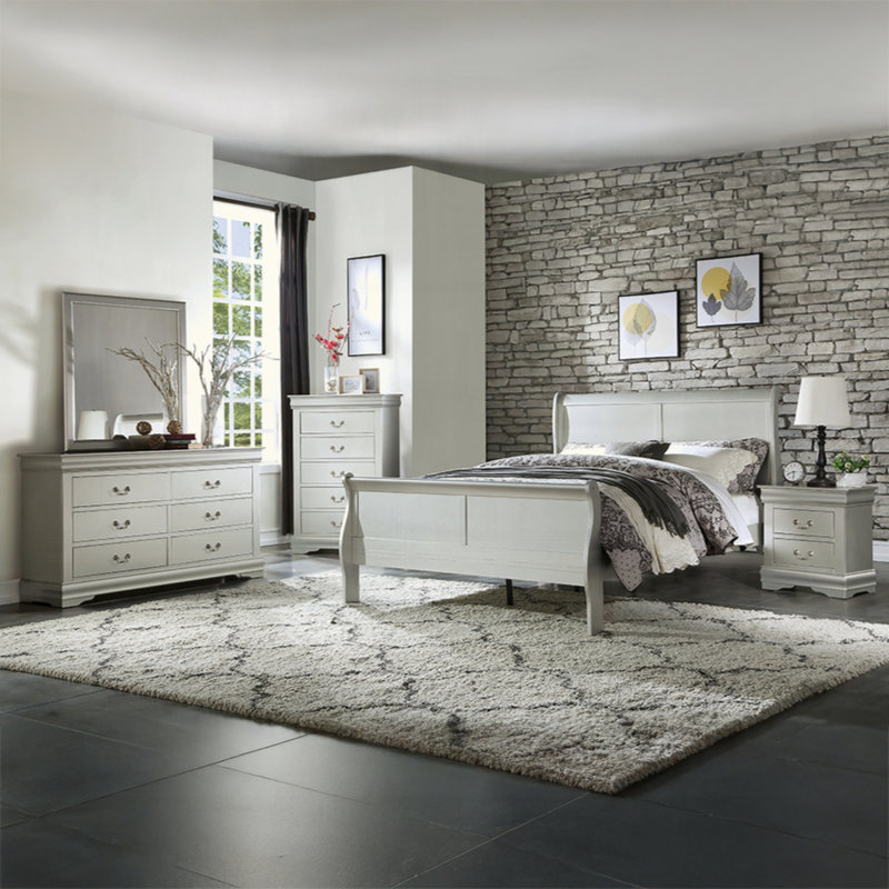 Mobilier de chambre à coucher 1Pc, Argent