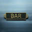Bar Door Sign
