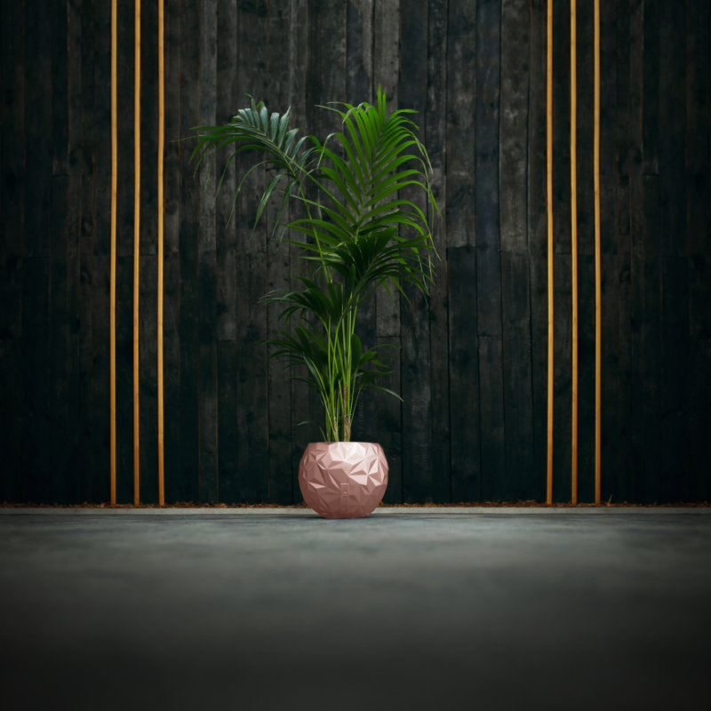 Handmade Pot Planter, Rose Gold