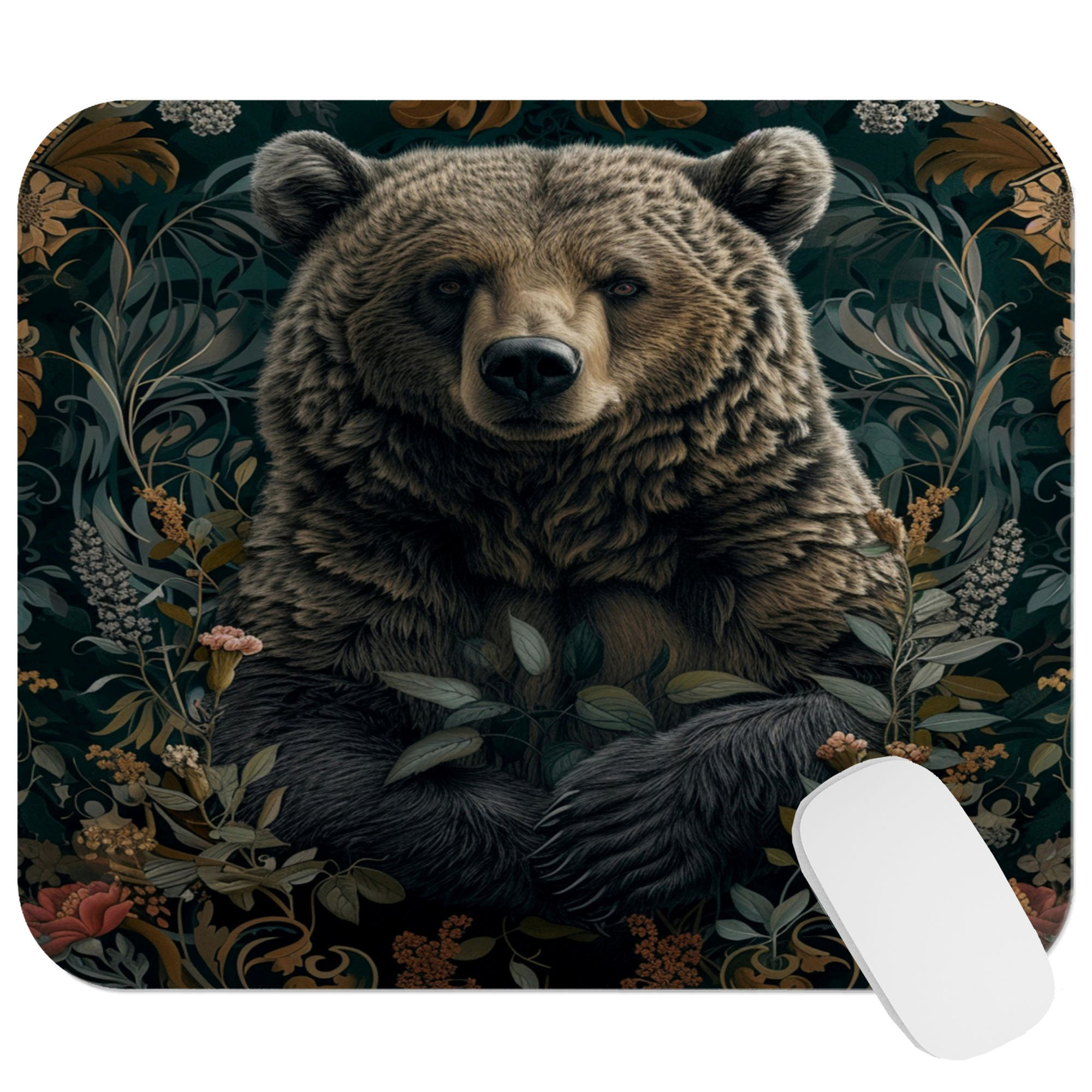 Dakota Fields Animals William Morris Bear I Cottage Gaming Cute Office ...