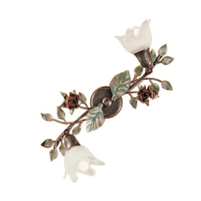 Lilas Glass Flush Mount