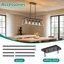 5 - Light Iron Chandelier-1132740362