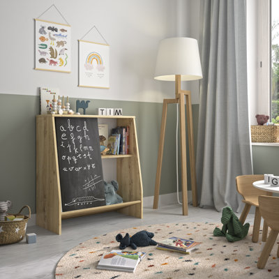 Gerwara 81Cm H x 74Cm W Kids Book Display in Natural