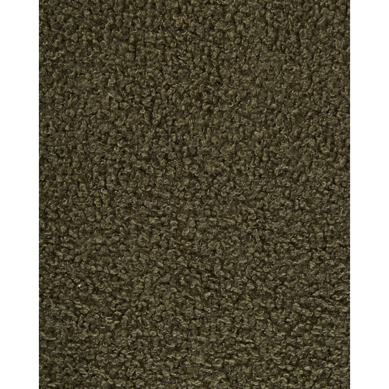 ONECO 46cm H Boucle Upholstered Armchair in Brown, Green