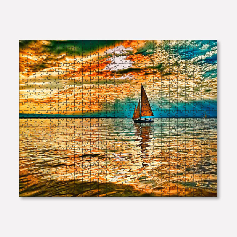500-Piece Puzzle, 100% Cardboard, 18.9 x 13.4 inches | Box Size: 13.2 x 9.1 x 2.0 inches | Perfect for Family Fun & Relaxation, High-Quality, Durable Pieces for Easy Assembly, Ideal Gift for Puzzle Lovers