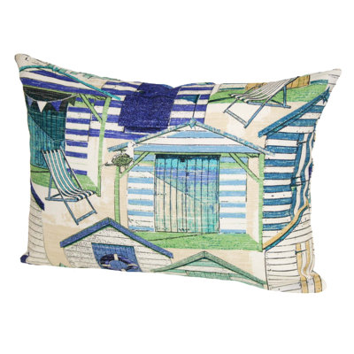 Cotton Blend Throw Pillow