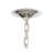 8 - Light Dimmable Wagon Wheel Chandelier