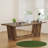 70.87" Executive Computer Desk - Rustic Industrial Design
