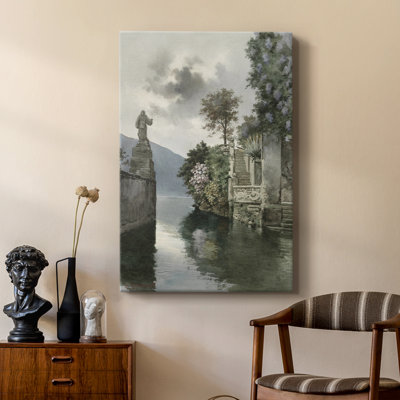 Vintage Landscape CXX -Custom Wrapped Gallery Cavas