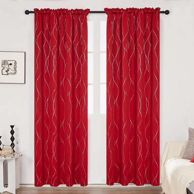 Flurin Room Darkening Curtain Pair