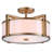 Dublin Acrylic Semi Flush Mount-1700937705