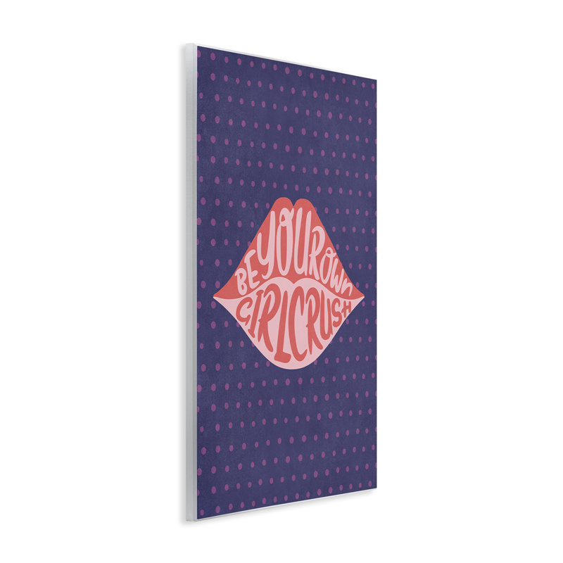 «Confident Girl Crush Lips» par Nataly White, H 15 po x l 10 po