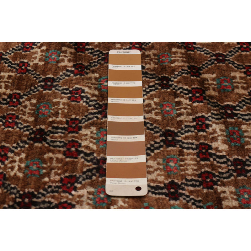 Tapis brun Anatolian Vintage 4 pi 10 po x 10 pi 6 po