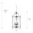 Aarav 3 - Light Lantern Pendant-1273360053