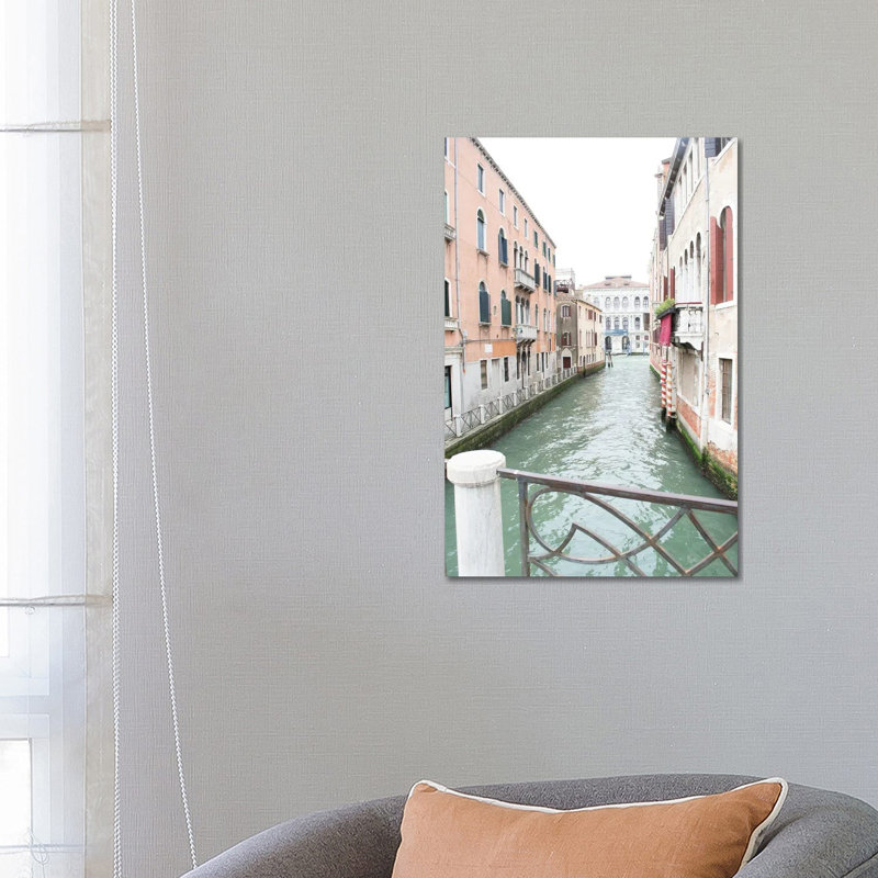 Venice Canal I By Nan - Wrapped Canvas Photograph by Nan - Wrapped Canvas Print, 66.04 cm H x 45.72 cm W