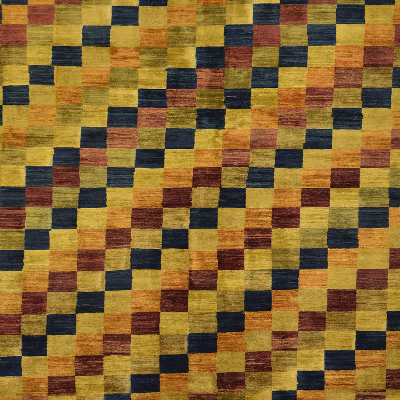 Abstract Indoor Rug, Square 6'