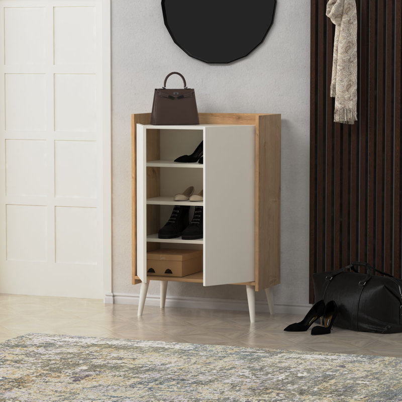 6 Pair Shoe Storage Cabinet