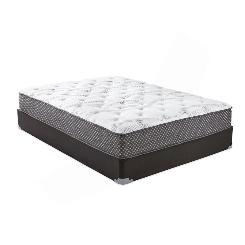 Grand matelas hybride matelassé 10 po, mi-ferme, Grand lit