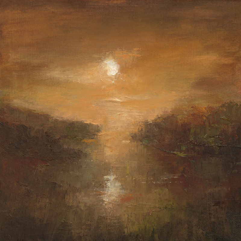 «Early Rising On Canvas» par Sheila Finch, H 20 po x l 20 po