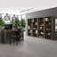 Bureau extensible Techni Mobile, noyer-123266602