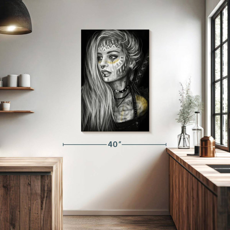 Thrive And Conquer, 39" H x 26" W