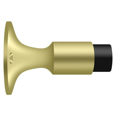 Deltana DSW325U3 3-5/8" Wall Mount Bumper in Polished Brass