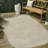 Octaviah Modern Geometric Arch Stripe Cream/Natural Indoor/Outdoor Rug-512605670