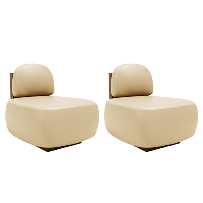 Sahvanna Faux Leather Upholstered Bench by Orren Ellis
