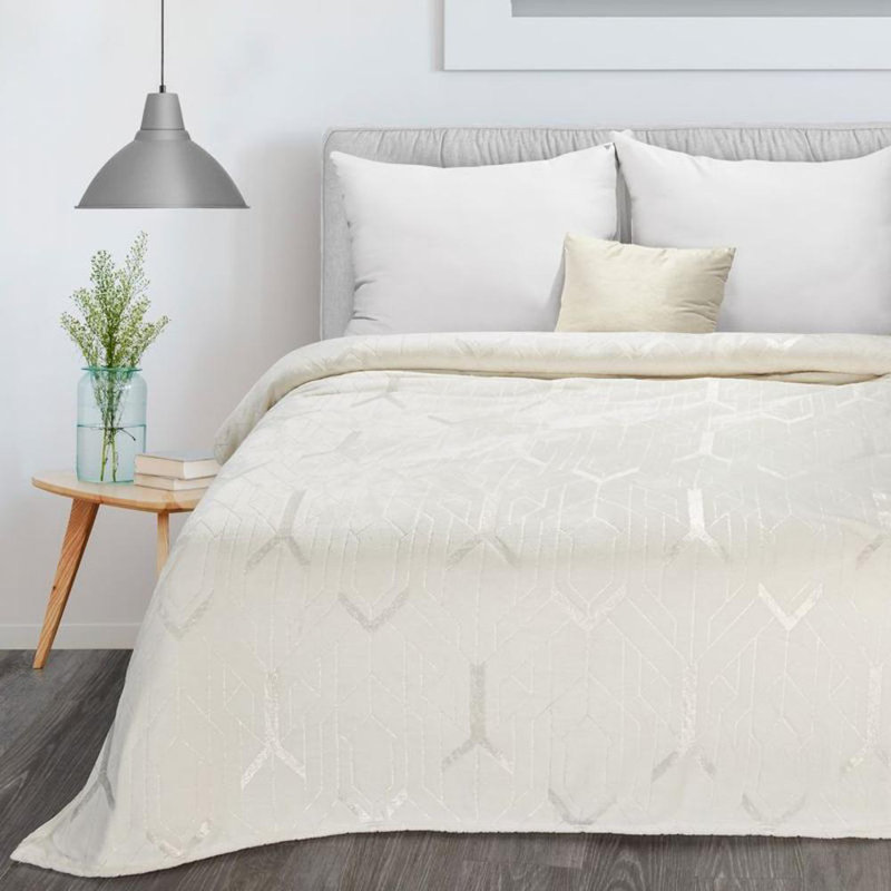 Throw Blanket, Cream