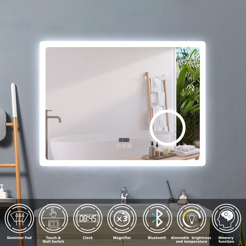 Chuhay Rectangle Mirror, 60cm x 80cm