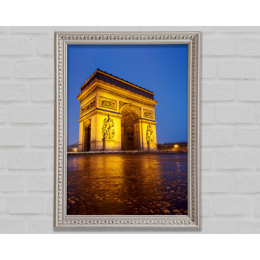 Arc De Triomphe 3 - Einzelner Bilderrahmen Kunstdrucke