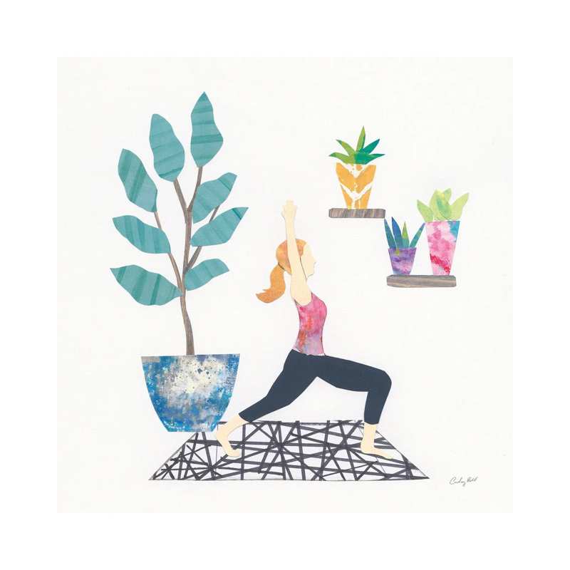 Namaste I by Courtney Prahl - Wrapped Canvas Painting, 30.48 cm H x 30.48 cm W