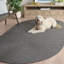 Tapis de couleur unie tressé à la main lavable à la machine-823773827