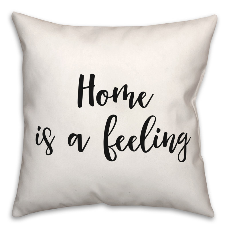Housse et insert de coussin carré noir et blanc