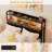 Storage Upholstered PU Headboard With LED Lights & Charging Station-20747464-20747469