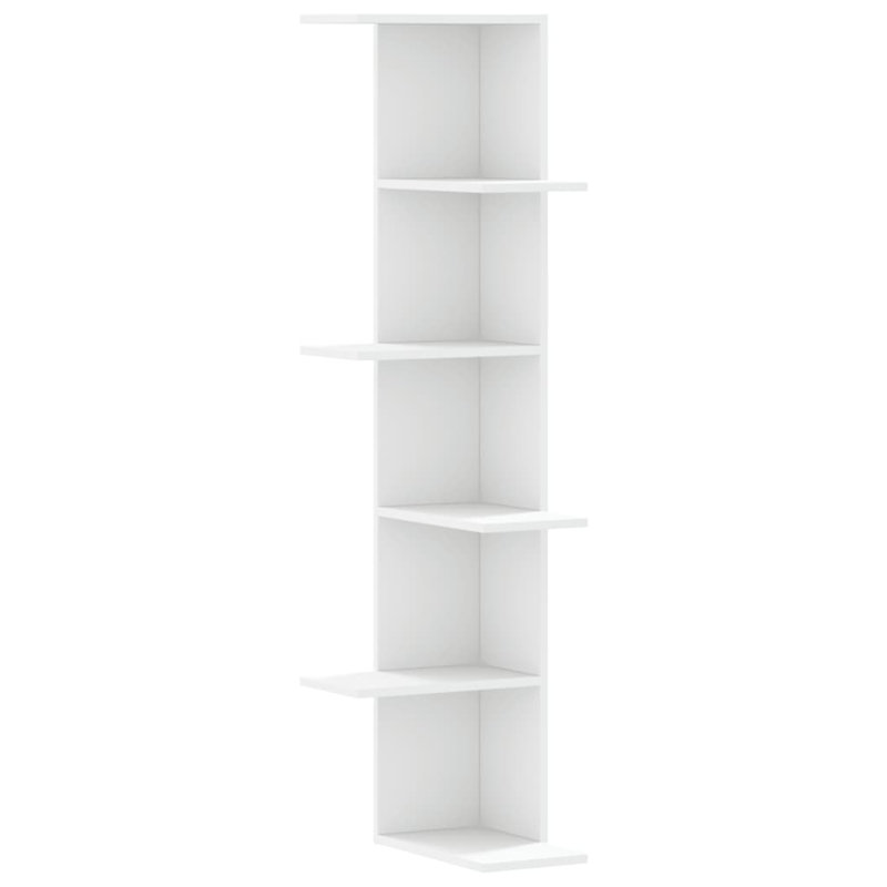 Rodaisha Floating Shelf, White