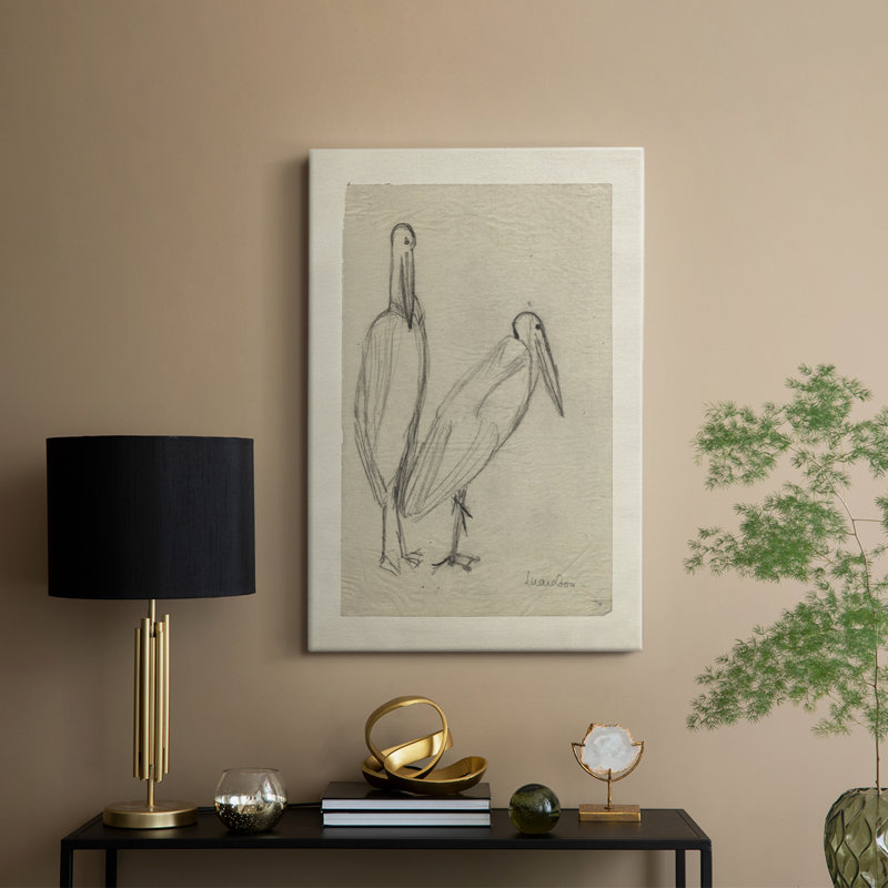 Croquis rétro C III - galerie Cavas, H 12 po x l 8 po