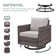 Ingvald Wicker 11 - Person Modular Patio Conversation Sets with Cushions