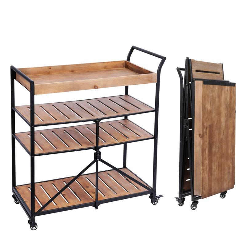 Haneefah Kitchen Cart