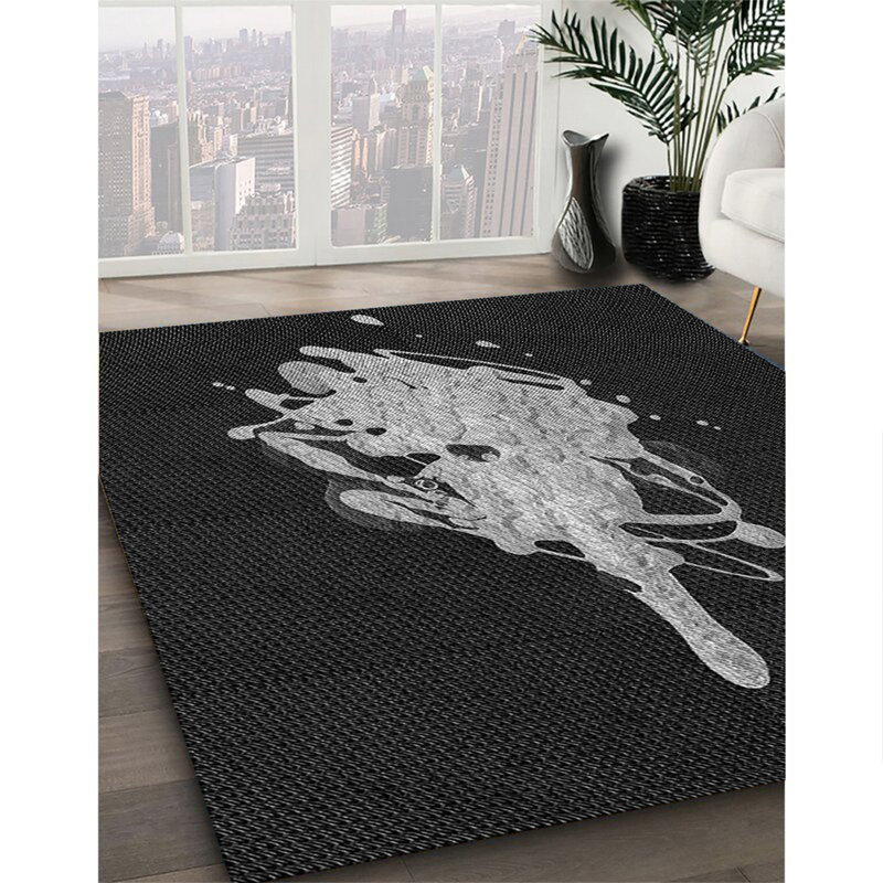 Tapis 100% à motif lavable à la machine 2989 4, Rectangle de 2 pi x 3 pi