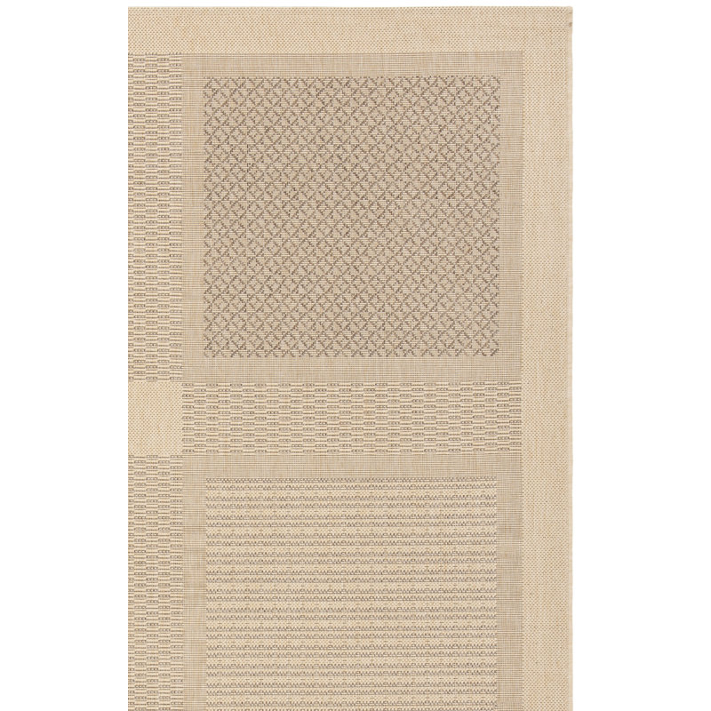 Tapis d'intérieur / extérieur à motif géométrique Dirks Performance, Rectangle 9 pi x 12 pi