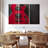 Abarca Shiny Red Electric Guitar-108101983