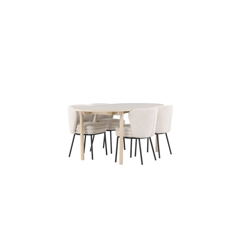 Drew 4 - Person Dining Set