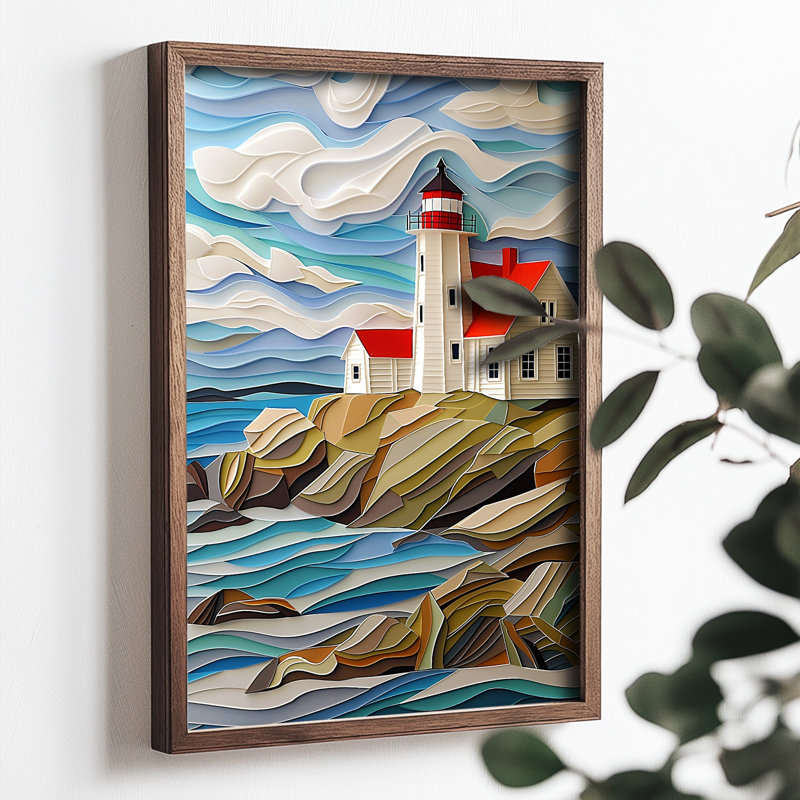 Stunning Decorative Framed MDF Painting, 13.8 x 18.5 x 0.8 inches | 100% MDF with 3 mm Thickness, Elegant Pine Wood Frame | UV Printed Artwork for Home Decor, Perfect for Living Room & Bedroom Accent