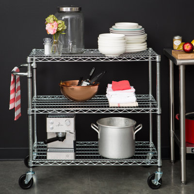35.75'' H x 40'' W Utility Cart with Wheels