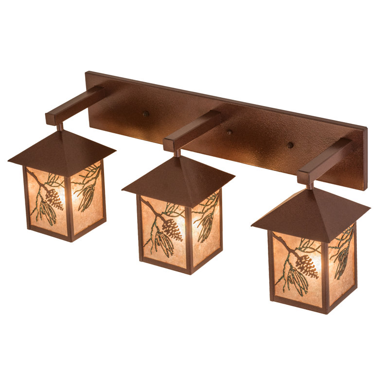 Rustic Lodge 3 - Light Vanity Light