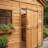 8 ft. W x 12 ft. D Cedar Wood Sunshed Garden Shed