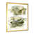 Toile encadrée d'or