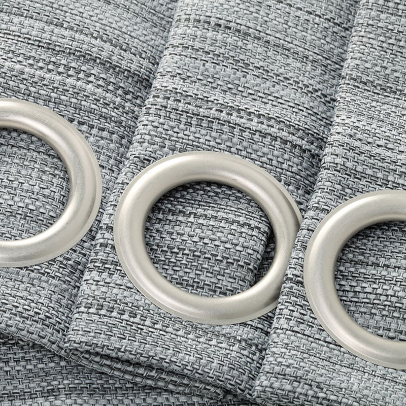 Aldiana Curtain Pair, Gray
