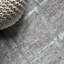 Tapis gris / turquoise Reider-502302512